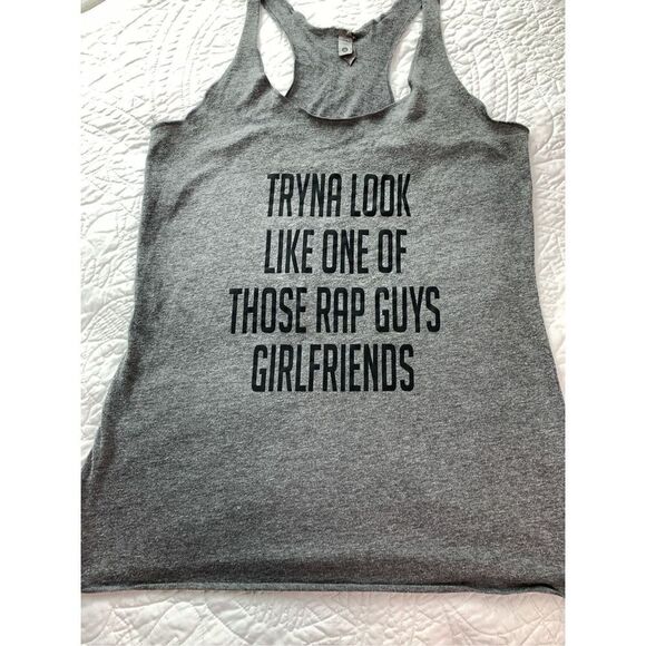 Next Level Rap guys girlfriend Tank Top Size medium - Picture 1 of 5